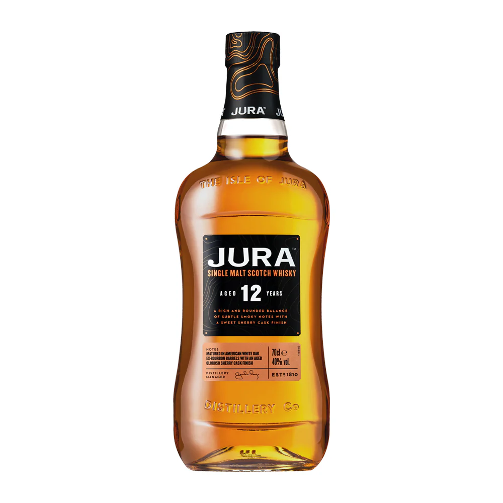 WHISKY JURA 12 AÑOS 700ML