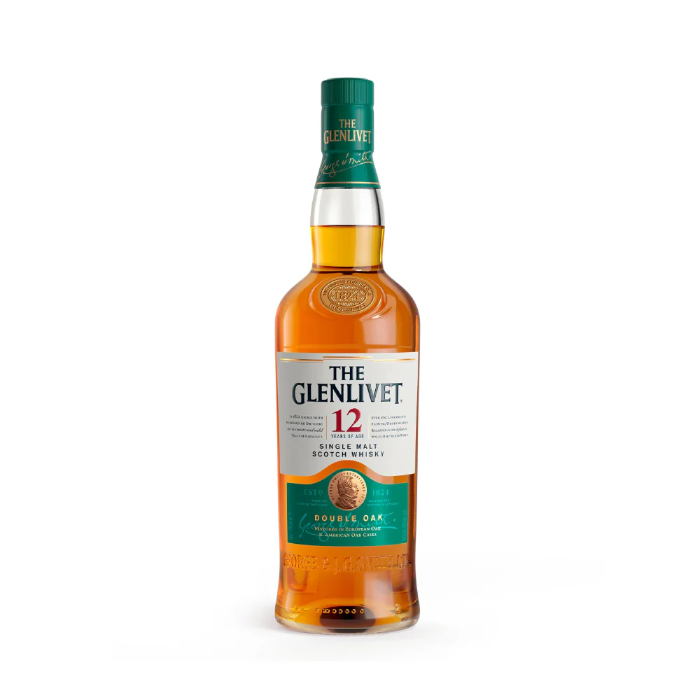 WHISKY THE GLENLIVET 12 AÑOS 700ML